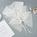 Miniatyrbild 9 av 10: Lace Fake Collar Avtagbar False Collar 16 16