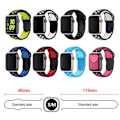 Miniatyrbild 2 av 9: 2 st Loop Strap Watch Silikonrem 38/40/41MM5 5 38/40/41mm5