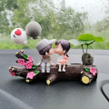 Miniatyrbild 10 av 10: Tillfällig parkeringsnummerskylt Par Actionfigurer Ornament A