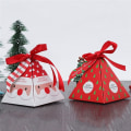 Miniatyrbild 10 av 10: 10 KPL Xmas Laukut Candy Box XMAS TREE XMAS TREE Xmas Tree