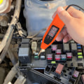 Miniatyrbild 9 av 10: Auton piiritestivalo digitaalinen LCD-auton sähkötesti