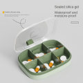 Miniatyrbild 4 av 10: 1st Pill Box Pill Case VIT 4 CELLER 4 CELLER white 4 cells-4 cells