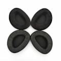 Miniatyrbild 7 av 9: 2 st/1 par öronkuddar utbytes hörlurar i läder läder hörlurar Leather Earpad
