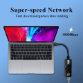Miniatyrbild 2 av 10: Ethernet-adapter USB 3.0 til Gigabit 1000M TYPE-C 1000M Type-C