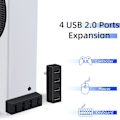 Miniatyrbild 3 av 8: USB HUB Splitter Host USB Expander FORXBOX XSX FORXBOX XSX forxbox XSX