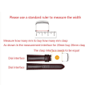 Miniatyrbild 4 av 9: 2 stk Urlås Remspænde SORT 2 STK 22MM 2STK 22MM black 2pcs 22mm-2pcs 22mm
