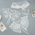 Miniatyrbild 5 av 10: Lace Fake Collar Avtagbar False Collar 15 15