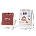 Miniatyrbild 2 av 10: 2022 Mini Desktop Calendar Scheduler 8 8