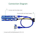 Miniatyrbild 4 av 6: PCI-E Riser Card VER006C Extender