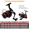 Miniatyrbild 3 av 10: Fiskesnelle Fiskehjul DM5000 DM5000 DM5000
