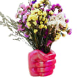 Miniatyrbild 9 av 10: Blomsterpotte Silikoneforme Krystalharpiksbakkeform VENSTRE HÅND Left hand