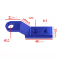 Miniatyrbild 2 av 9: Rearview Mirror Expander Bracket Extend Adapter RØD red