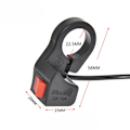Miniatyrbild 3 av 9: Elcykelstyre Switch Speed Shift-knapp Hög Låg