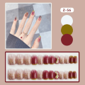 Miniatyrbild 4 av 10: 24st Fake Nails Short Z-289 Z-289