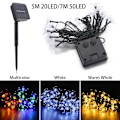 Miniatyrbild 2 av 10: Lyssnore Solar String Lights MULTICOLOR 20 20 multicolor 20-20