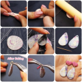 Miniatyrbild 10 av 10: Polymer Clay Cutters Sett Øredobbformer 27STK 27STK 27pcs