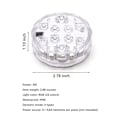 Miniatyrbild 2 av 10: Dykbare LED-lys Undervandsnatlamper 4 LAMPE 2 4 Lamp 2 controller