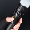 Miniatyrbild 6 av 10: Kraftig LED lommelygte Zoom lommelygte Power Display