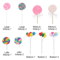 Miniatyrbild 2 av 10: Cake Topper Cupcake Dekor BALLONG 3 BALLONG 3 Balloon 3