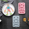 Miniatyrbild 3 av 10: Påsk Halloween Skeleton Form ROSA pink