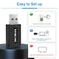 Miniatyrbild 2 av 10: USB Wifi Adapter Nätverkskort 1300Mbps