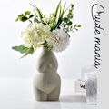 Miniatyrbild 9 av 10: Vase Naken Kvinnekropp HVIT white
