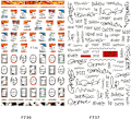 Miniatyrbild 3 av 10: Kynsitarrat Slider Wrap -tarrat F731 F731
