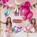 Miniatyrbild 10 av 10: 7 stk/parti Havfruehaleballonnummer folieballoner 7 7 7