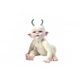 Miniatyrbild 1 av 7: Skräck baby Handgjord docka 4 4 4