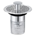 Miniatyrbild 1 av 10: Diskbänkspropp Pop-up avloppsplugg SILVER Silver