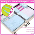 Miniatyrbild 4 av 10: Flytande vattenhängmatta Float Pool Bed 10 10 10