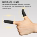 Miniatyrbild 4 av 10: 1 par Gaming Finger Sleeve Touch Screen Finger Handskar BLÅ blue