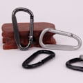 Miniatyrbild 5 av 10: 10st D Karbinhake Snap Clip SILVER Silver