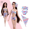 Miniatyrbild 7 av 10: Dollsimkläder Bikini 8 8 8