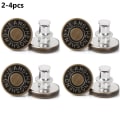 Miniatyrbild 1 av 10: 1/4 kpl säädettävät napit metalliset niittipainikkeet 2-4 kpl 2-4pcs
