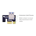 Miniatyrbild 5 av 8: PCI-E Riser Card VER009S Plus RED Red