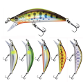 Miniatyrbild 10 av 10: 2st Sjunkande Minnow Baits Fiskkrokar C C C