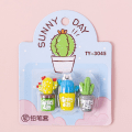 Miniatyrbild 4 av 8: 3 kpl/pakkaus Cap Kynän jatke CACTUS CACTUS Cactus
