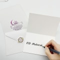 Miniatyrbild 5 av 10: Eid Mubarak inbjudningskort 2 2 2