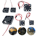 Miniatyrbild 5 av 10: Lämpöä hajottavat jäähdytystuulettimet 40MM2PCS 2kpl 40mm2PCS