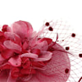 Miniatyrbild 10 av 10: Brudhatthuvud Blomma VIT white