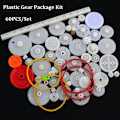 Miniatyrbild 5 av 9: 60PCS/ Set Plastic Gears Package Kit DIY Gear Sortiment