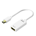 Miniatyrbild 2 av 11: Mini DP-HDMI-sovitin Displayport-muunninkaapeli VALKOINEN White