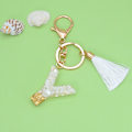 Miniatyrbild 4 av 10: Letter Keychain Alphabet Avaimenperä P P P