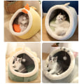 Miniatyrbild 9 av 10: Katte Senge Hunde Varm Seng GUL-M Yellow-M