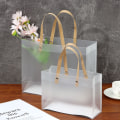 Miniatyrbild 7 av 10: Frostede PP-poser Gennemskinnelig Tote 2 2 2