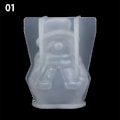 Miniatyrbild 1 av 10: Jul Silikone Form Krystal Resin Form A