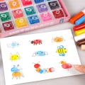 Miniatyrbild 1 av 9: Fingermålning Doodle Book Ritleksaker
