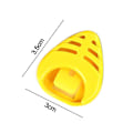 Miniatyrbild 2 av 10: 20st Guitar Pick-hållare Plast Stick-on Guitar Pick- case Random Color