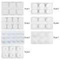 Miniatyrbild 2 av 10: Silikoneforme til tipning af sukkerform STYLE 6 STYLE 6 Style 6
